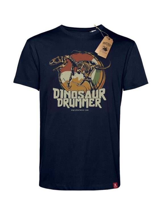 Dinosaur Drummer koszulka męska