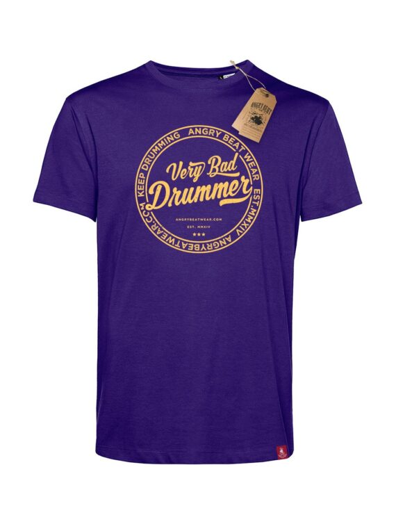 Koszulka męska Very Bad Drummer - Najlepsza jakość, miękka i trwała. 100% bawełny organicznej. Druk wysokiej jakości. Sprawdź teraz!